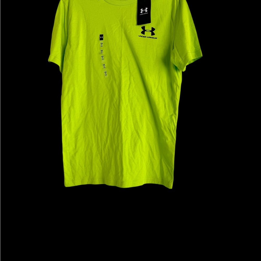 Under Armour Men's Bright Green Short Sleeve Tee